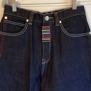Rare! Coogi Kids Dark Blue Skater Denim Jeans Size 14